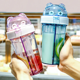 straw bottle